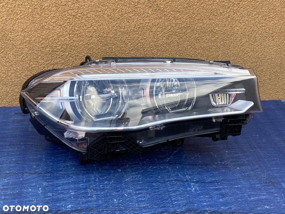 BMW X5 F15 7381138 ADAPTIVE LED PRAWA LAMPA PRZÓD KOMPLETNA ORYGINAŁ - 4