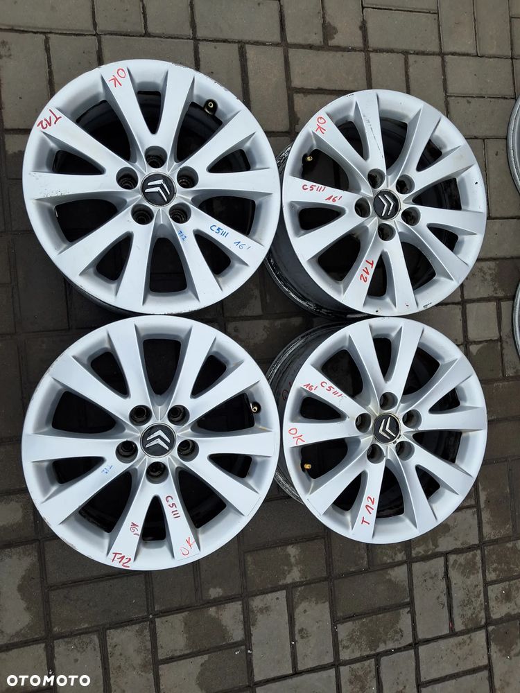 Citroen C5 III X7 Felgi aluminiowe 16" 7J 5x108 ET28 9687895880