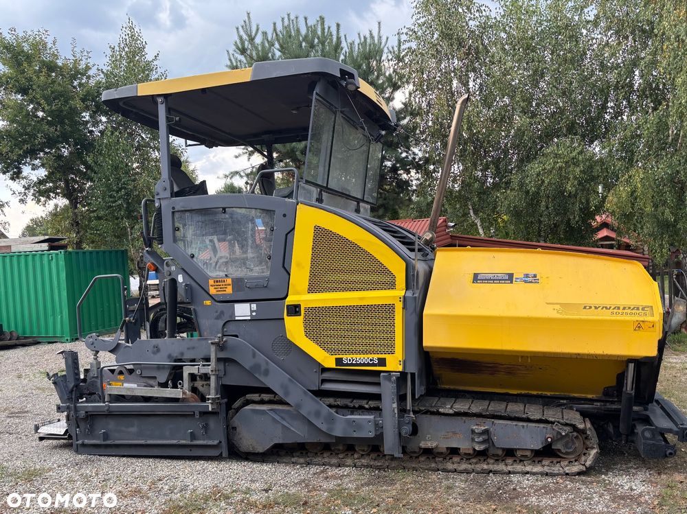 Dynapac Atlas Copco SD2500CS Rozściełacz Asfaltu na gąsienicach 2016rok układarka 2,5-5m Niwelacja, stan bdb - 4