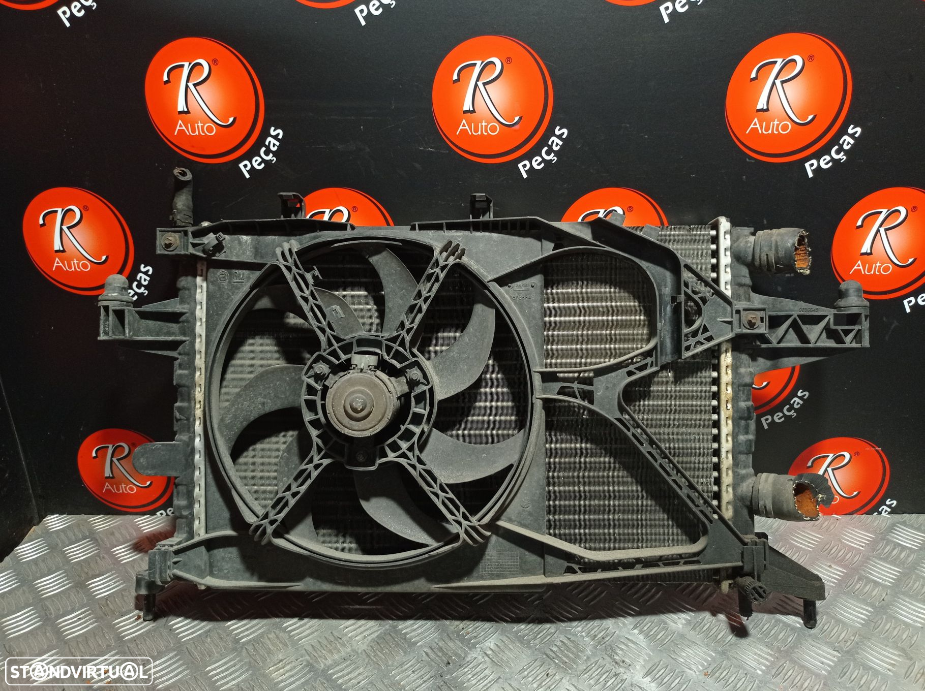Radiador Com Termoventilador Opel Corsa C (X01) - 2