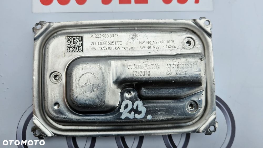 MERCEDES S-KLASA W223 przetwornica LED Moduł A2239008013 - 2