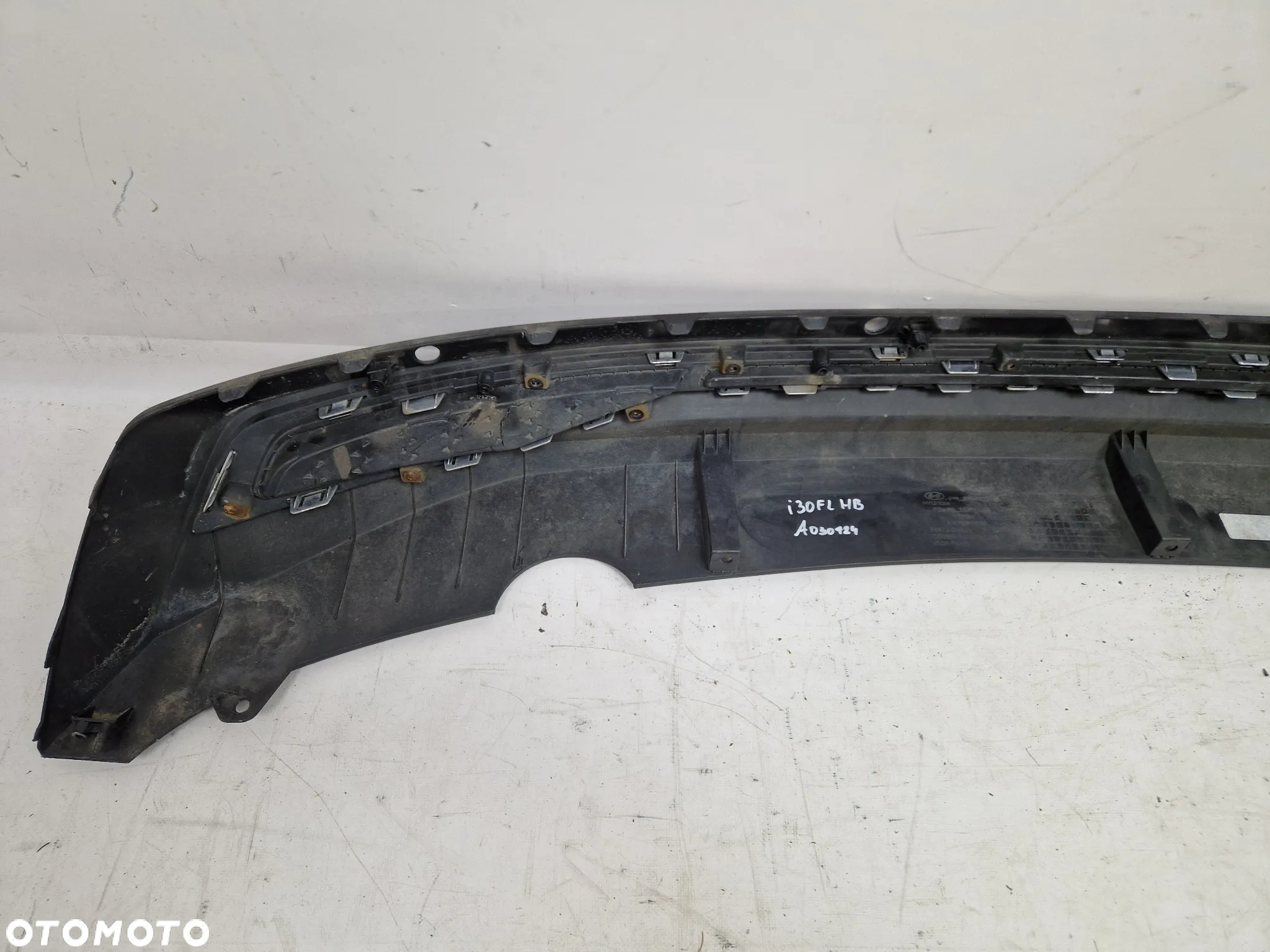 Dyfuzor dokładka tylnego zderzaka Hyundai I30 III LIFT FL HB - 6