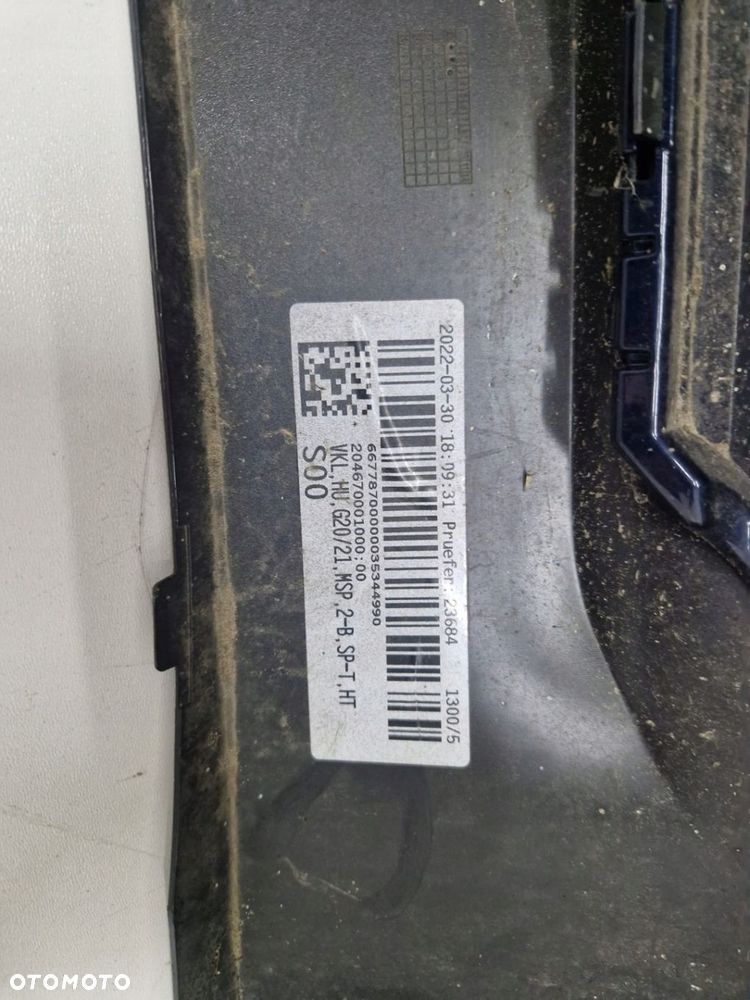 BMW 3 G21 ZDERZAK TYŁ TYLNY PDC M-PAKIET - 5