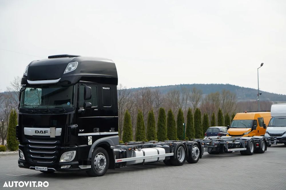 DAF XF 480 / BDF / 6X2 / CUPLAJ TANDEM / SSC / I-PARK COOL / PUNTE RIDICATĂ / WECON - 2