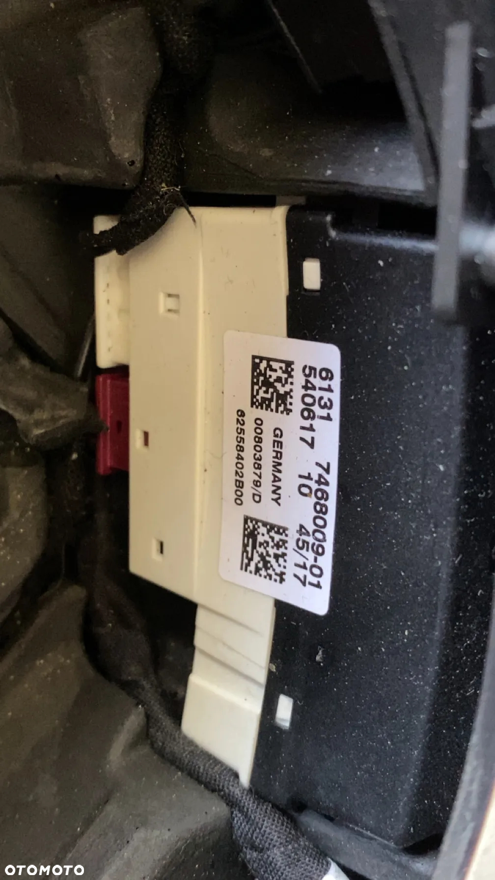 KIEROWNICA CABRIO BMW F33 F83 7468009 SKÓRA CZERWONA NIĆ - 4