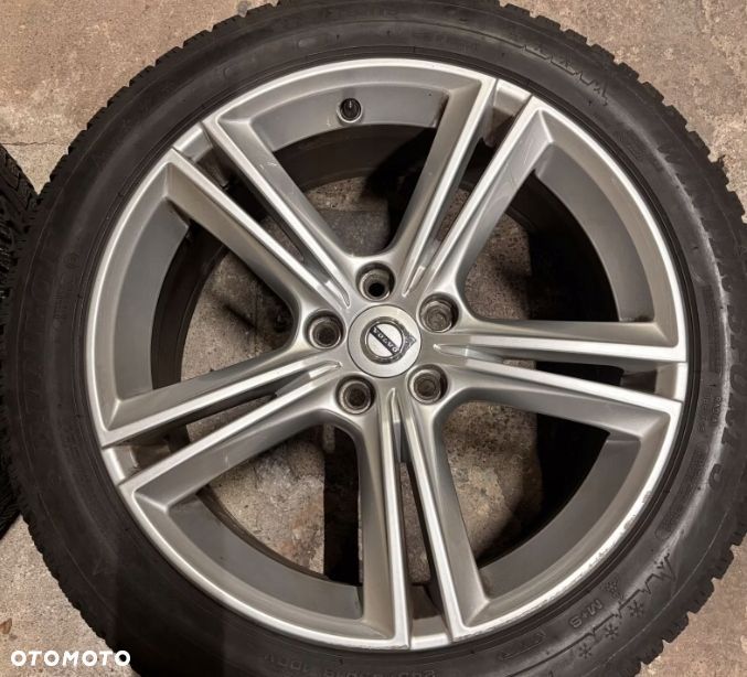Koła felgi Volvo V90 S90 5x108 opony zimowe Dunlop 4x 245/45R18 - 2