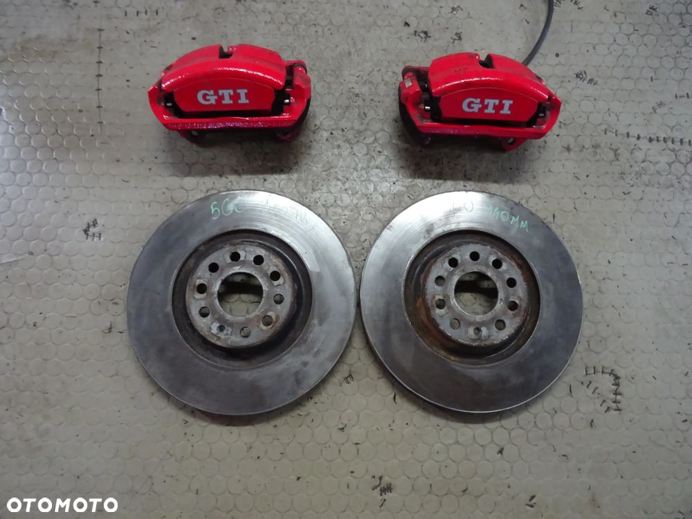 340MM zaciski tarcze hamulce przod VW Golf VII GTI czesci - 1