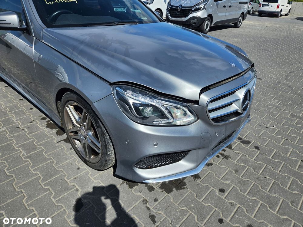 mercedes e klasa e350 w212lift amg maska przód kompletny zderzak reflektory - 2