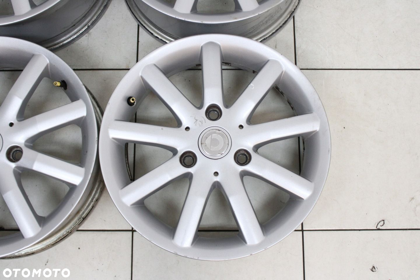FELGI ALUMINIOWE ALUFELGI SMART 15 4J ET27 5,5J ET-1 3X112 - 5