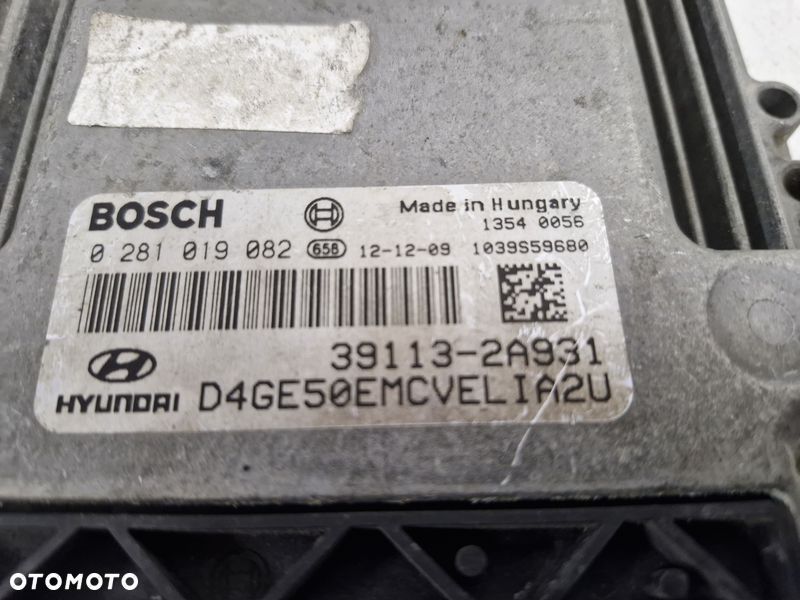 HYUNDAI I30 II 2 1.6 CRDI KOMPUTER STEROWNIK SILNIKA ECU 39113-2A931 - 3