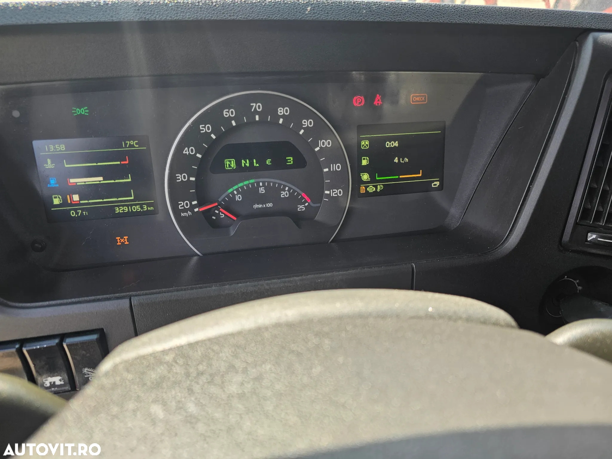 Volvo FMX 540 8x4 HD full complet autobasculanta basculanta - 17