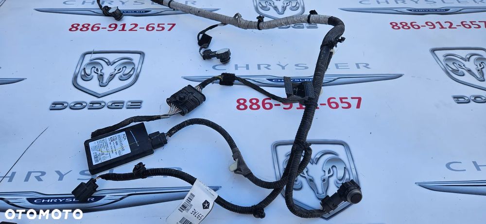 Chrysler Pacifica 2016- Instalacja zderzaka tylnego pod 6xPDC Wiązka PDC P68228597AE Czujnik parkowania PDC Czujnik PDC 5XG31GUVAA KOLOR PUV Moduł martwego pola Radar zderzaka tył  68306454AB - 10