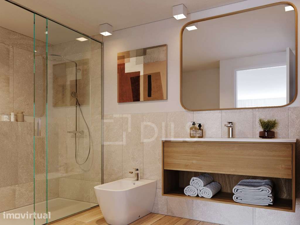 Apartamento T1 a estrear em condomínio com piscina - Grande imagem: 5/20