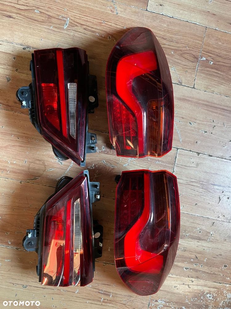 BMW X2 F39 lampa lampy tył prawa lewa lampy komplet BLACK - 1