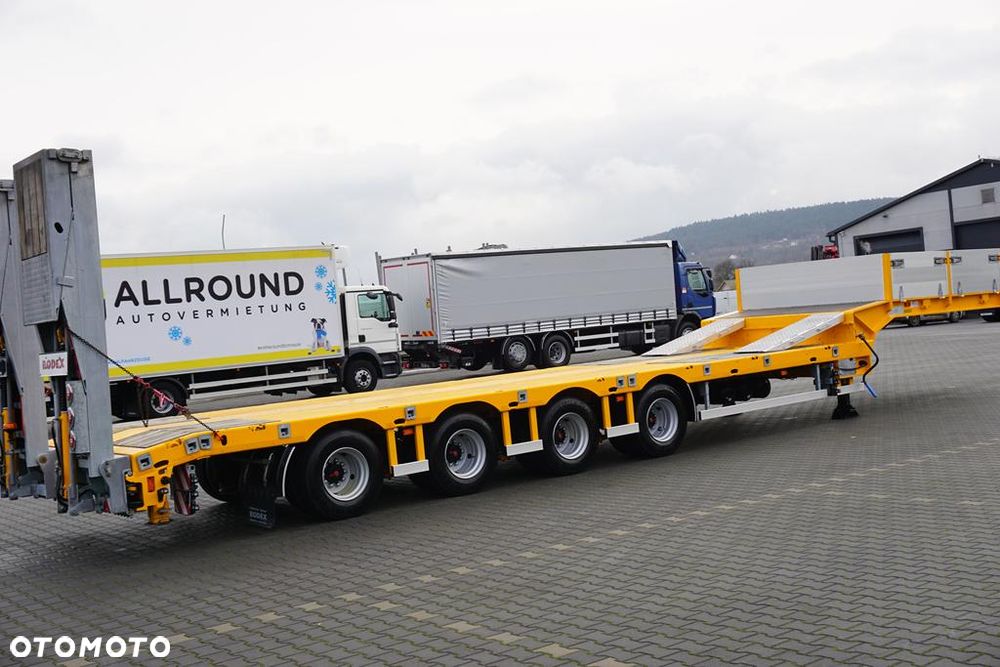 Bodex / NISKOPODWOZIOWA / 4 OSIE / NAJAZDY / 2 X OŚ SKRĘTNA / DMC 65 000 KG / JAK NOWA - 26
