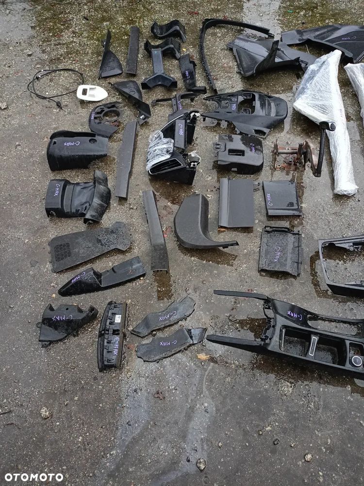 Plastiki wnętrze Dywany Wygłuszenia słupki Ford C-MAX MK2 - 9