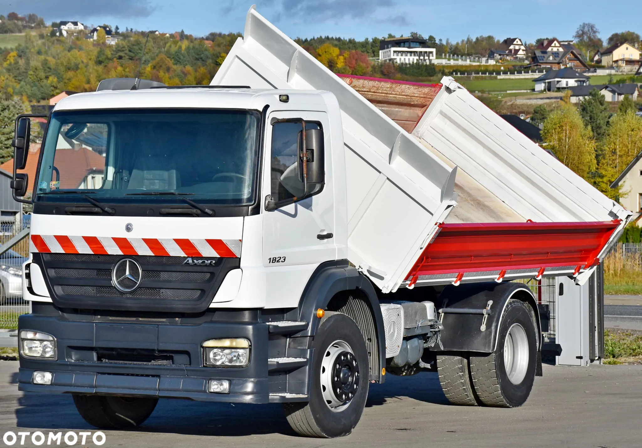 Mercedes-Benz AXOR 1823 * WYWROTKA 4,45 m * STAN BDB - 3