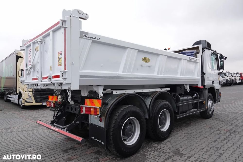 Mercedes-Benz ACTROS 3336 / 6x4 / CAMION BASCULANTE / BORDMATIC / HYDROBOARD / MEILLER KIPPER / EPS + AMBREIE / IMPORTAT - 8