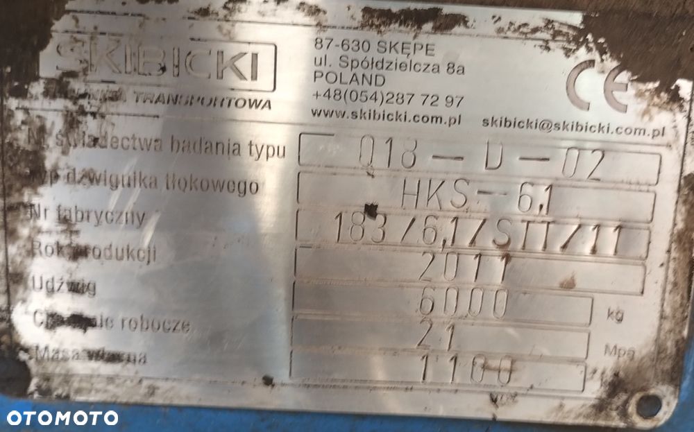 Mercedes-Benz Atego II 818 HAKOWIEC SKIBICKI HSK 6 KP7 - 7
