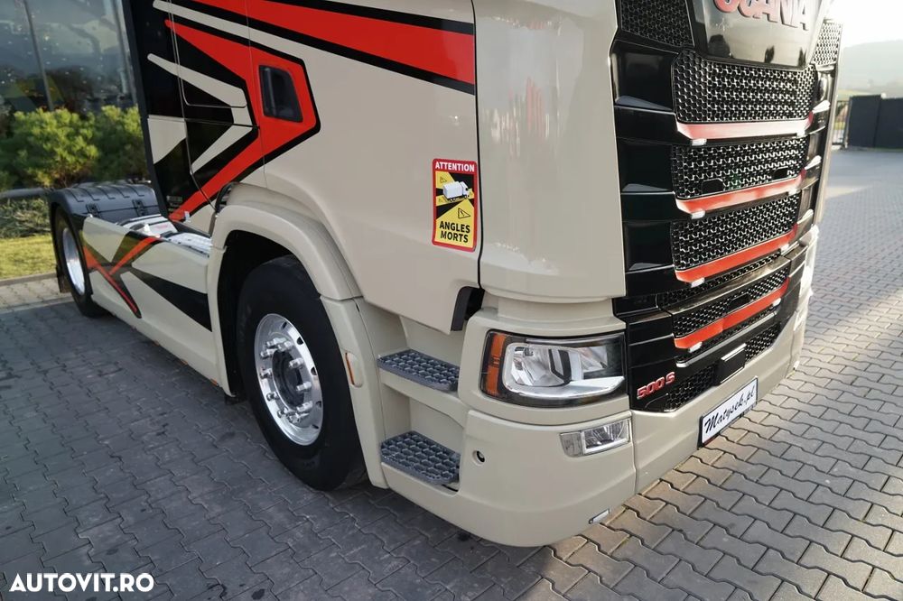 Scania S 500 / RETARDER / I-PARK COOL / COMPLET AIRMATIC / JANTE DIN ALIAJ / PIELE / - 10