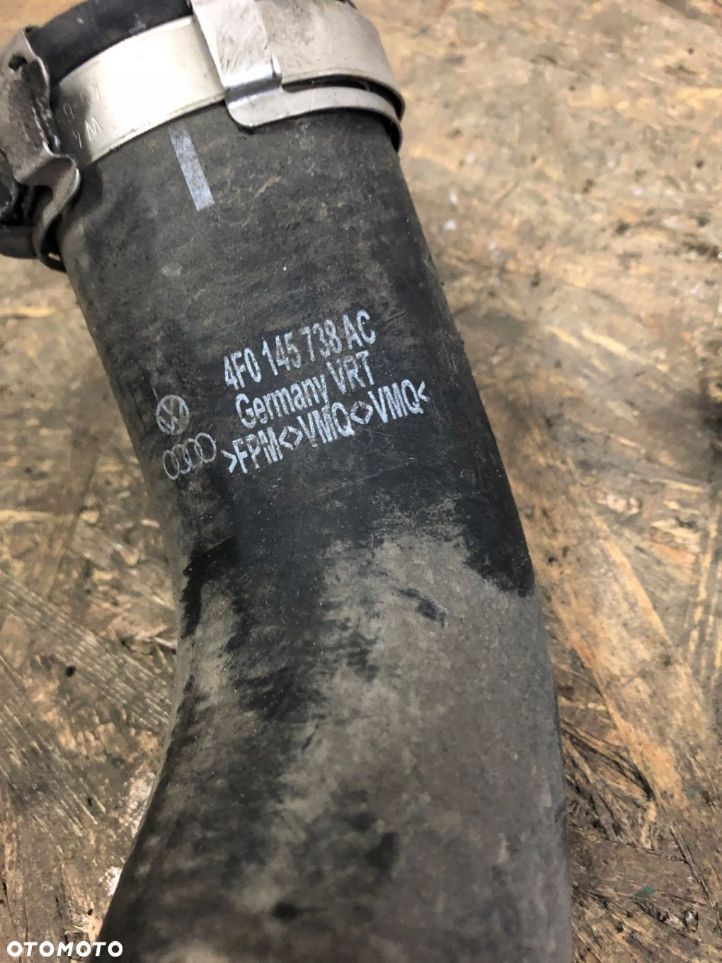 RURA INTERCOOLERA A6 C6 2.0TDI 4F0145738AC ORYGINA - 2