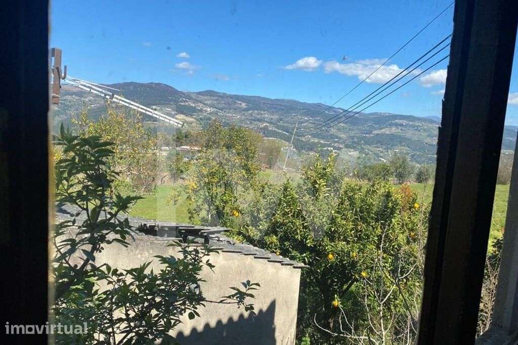 Moradia para remodelação em Resende com árvores de fruto e vistas para - Grande imagem: 3/54