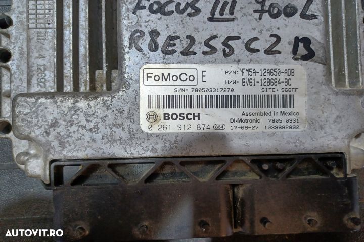 Calculator motor ECU FM5A-12A650-ADB 0261S12874 FM5A-12A650-ADB 0261S - 3