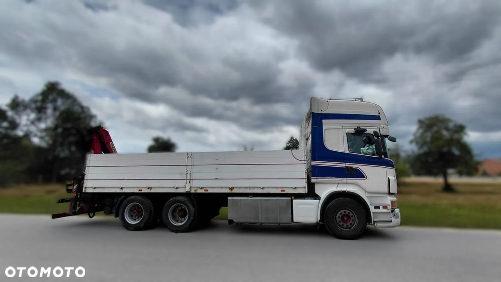 Scania R 620 AUTOAMT RETARDER 6X 4  HDS PALFINGRR EURO 5 5 ZAMIANA - 11