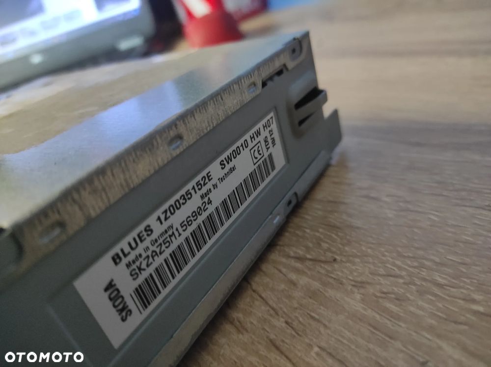 RADIO SKODA OCTAVIA 2 SKODA AUTO BLUES 1Z0035152E ROZKODOWANE WYSYŁKA !!!!! - 2