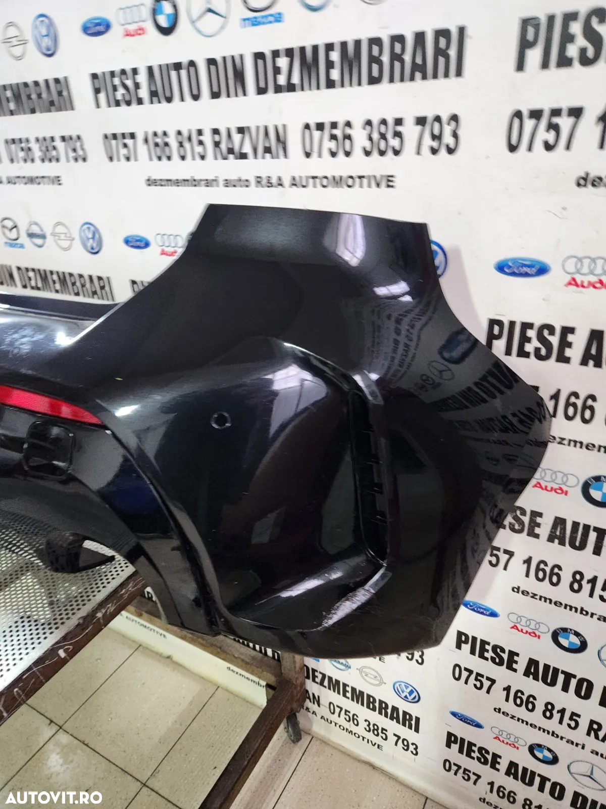 Bara Spate M Paket Bmw Seria 1 F40 Completa Cu Senzori De Parcare Mic Defect Reparabil La Fusta - D - 8
