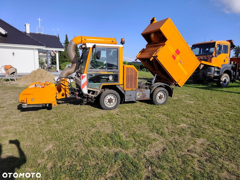 Multicar Hansa APZ Kiefer Bokimobil HY 1251 Kosiarka, zamiatarka 4X4 - 10