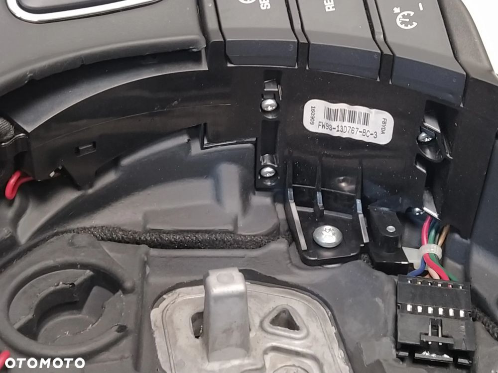 JAGUAR XJ-R X351  KIEROWNICA MULTIFUNKCYJNA SKÓRA GRZANA ŁOPATKI TEMPOMAT ORYGINAŁ - 15