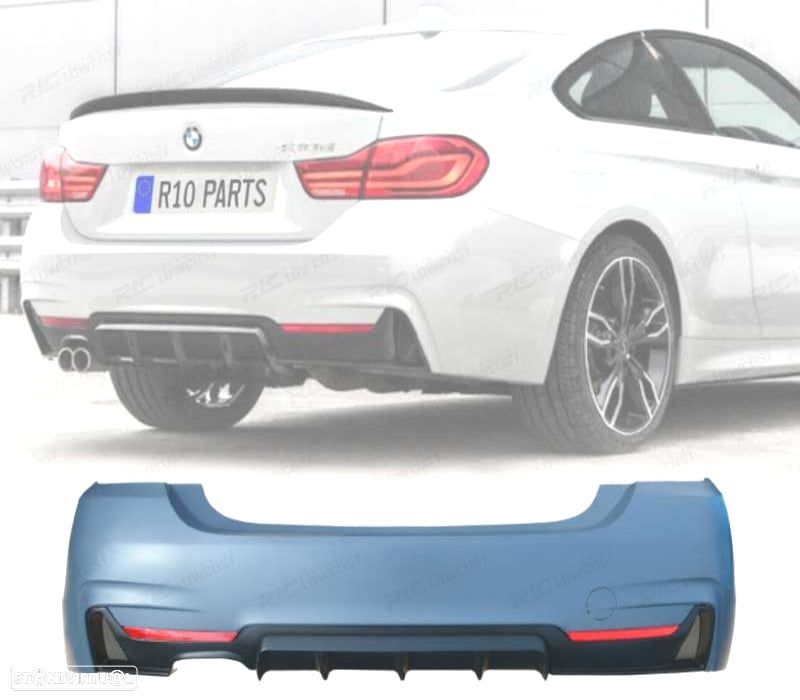 PARA-CHOQUE TRASEIRO PARA BMW F32 F33 12-19 LOOK M PERFORMANCE - 1