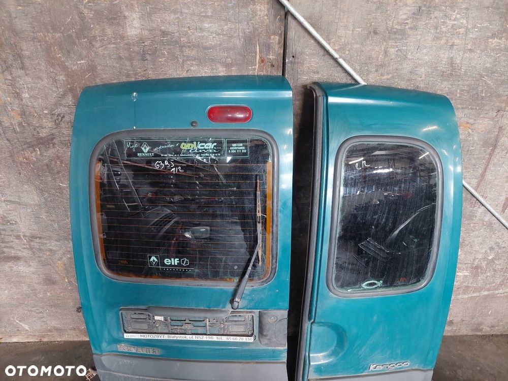 DRZWI KOMPLETNE PRAWY LEWY TYŁ SKRZYDEŁKA RENAULT KANGOO I FL 0D90 - 3