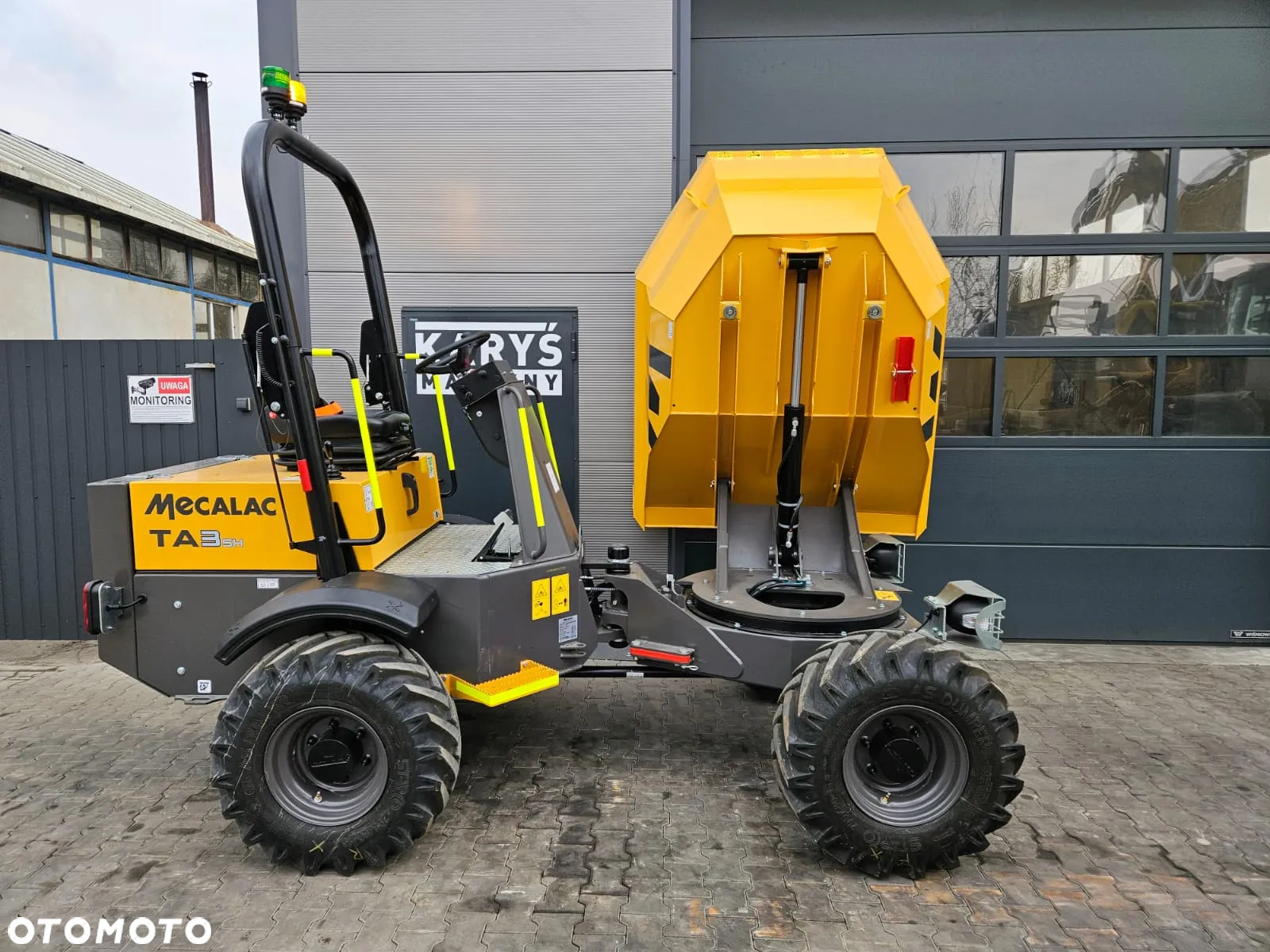 Mecalac WOZIDŁO MECALAC TA3 3 TONY 2025R. TYLKO 2 MTG !!! JCB TEREX AUSA WACKER THWAITES NEUSON - 8