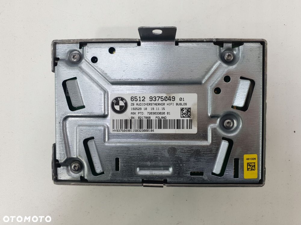 BMW 2 F45 F46 WZMACNIACZ HIFI AUDIO 9375049 - 2