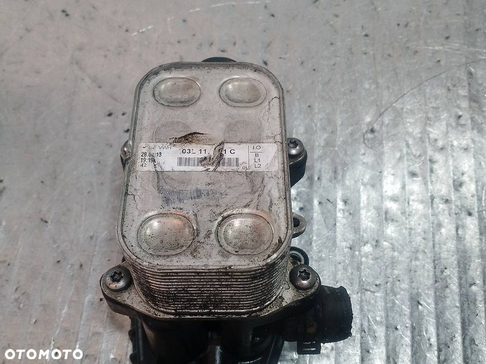 CHŁODNICA OLEJU SKODA SUPERB II 03L115389C 2.0 TDI - 5