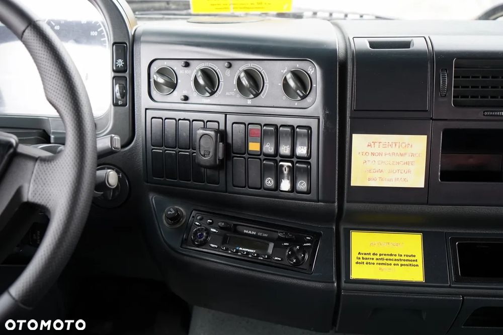 MAN TGA 35.400 / 8X4 / WYWROTKA 2 STR. / HYDROBURTA / HYDROKLAPA / MANUAL / MEILLER KIPPER - 32