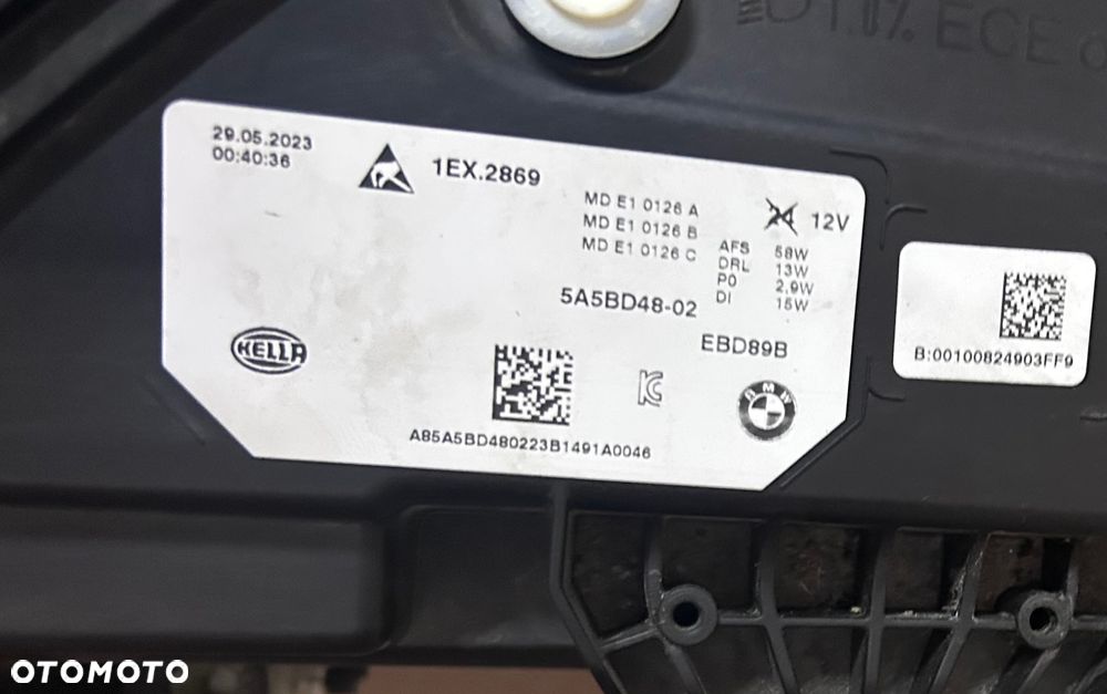 LAMPA LEWA PRAWA BMW X1 U11 FULL LED KOMPLET PRZÓD PRZEDNIE LAMPY - 3