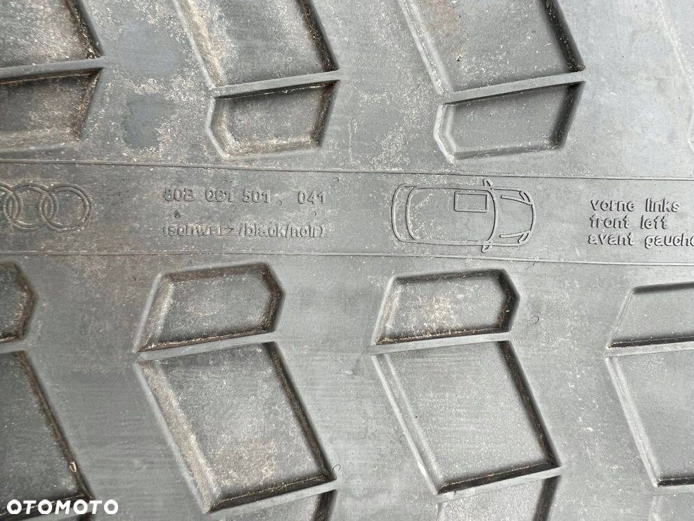 audi q5 80a zestaw dywaników gumowych przód tył 80b061501 80a061511 - 15