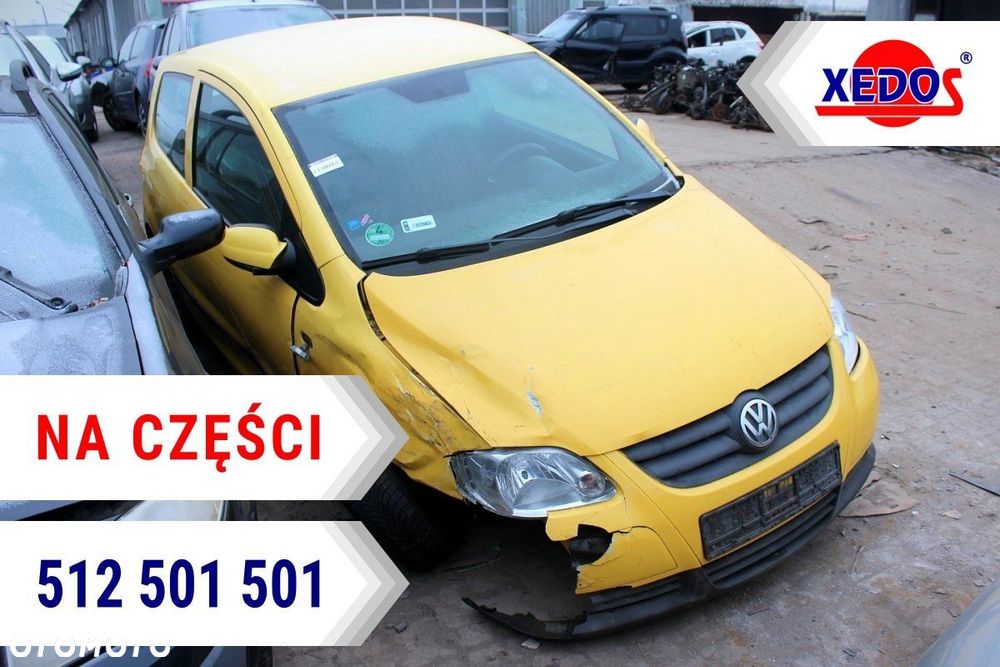 VW Fox 5Z 2005 1.4i BKR HB3D (MASKA, ZDERZAK, LAMPA, BŁOTNIK, DRZWI, SZYBA, FOTEL) - 1