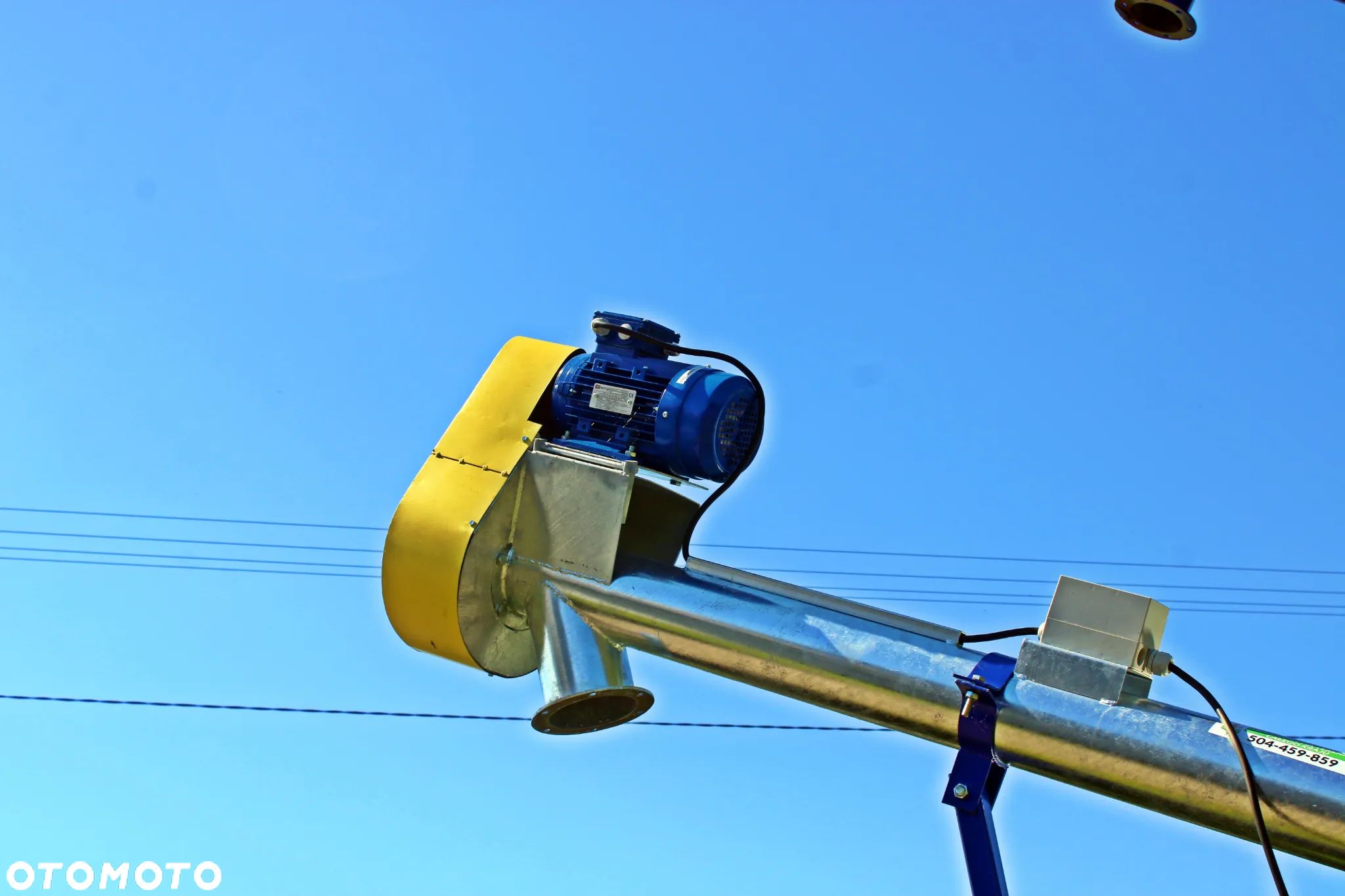 Żmijka do zboża FI 140 6m CZERPNIA + WÓZEK Podajnik ślimakowy 20 ton/h Podajnik do zboża OSUCH - 1