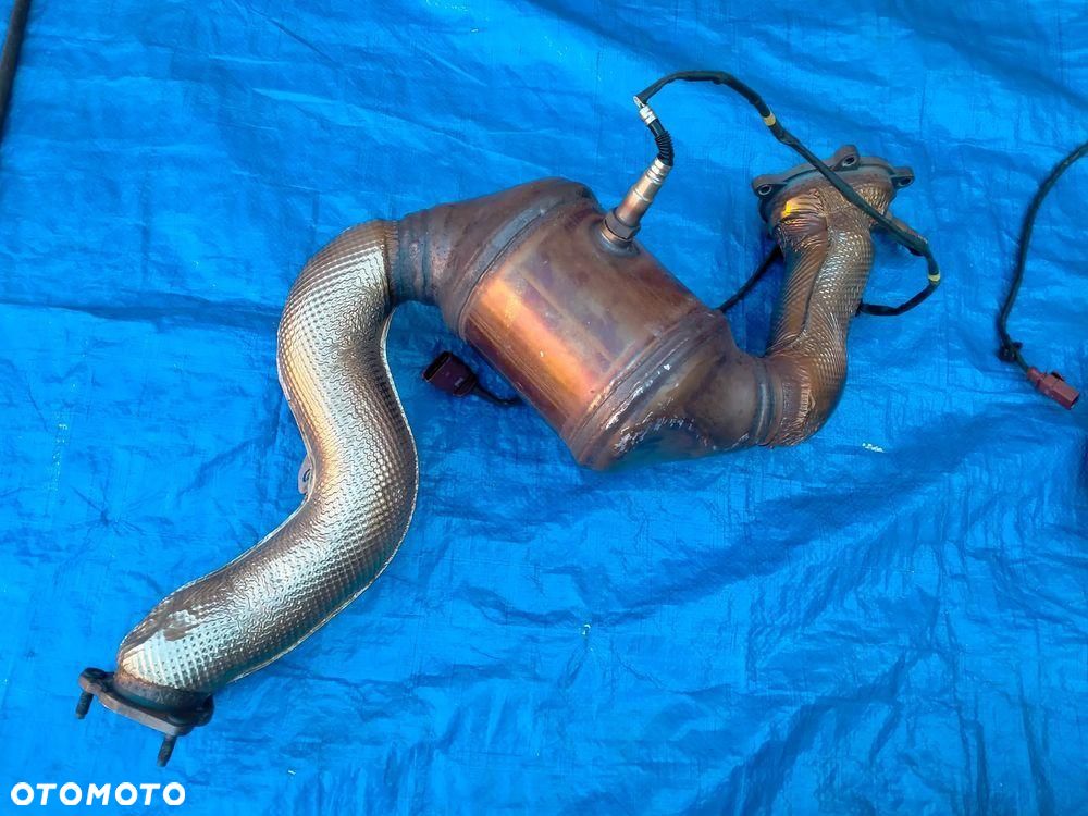 Audi RS6 C7 LIFT 4G0131703AJ Katalizator PRAWY LEWY SONDA CZUJNIK - 9