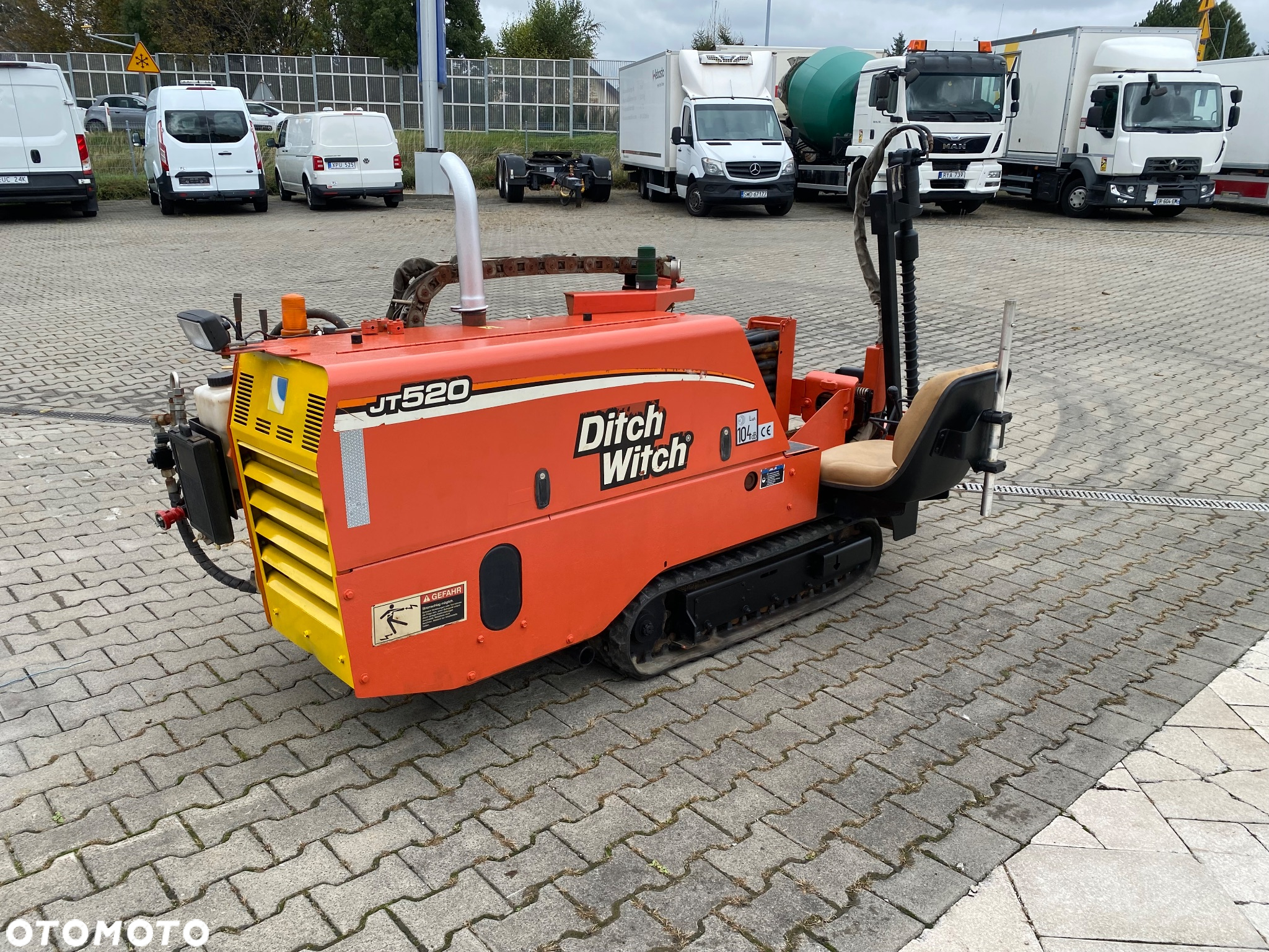 Ditch Witch JT520 / 60M ŻERDZI / WIERTNICA HORYZONTALNA / ZADBANA / 750 EKRAN - 5