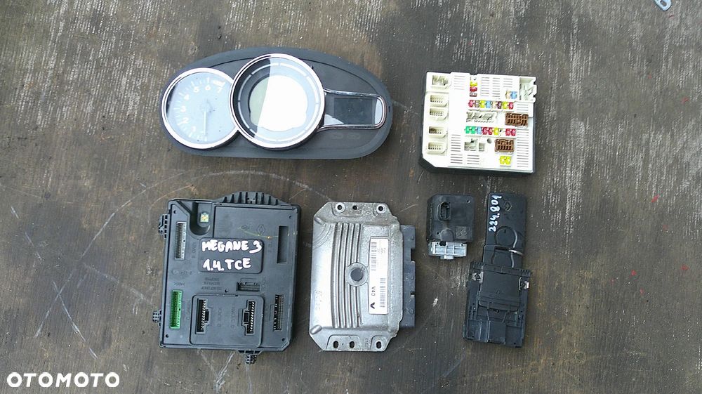RENAULT MEGANE 3 III 1.4 TCE IMMO ZESTAW STARTOWY 237100293R - 1