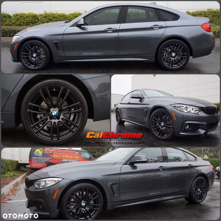 Oryginalne czarne felgi 19 5x120 BMW 3 F30 F32 F36 alufelgi Styling 403 M pakiet 8j ET36 8.5j ET47 F10 Z3 Z4 E46 X1 X3 E83 E90 F34 GT F01 F12 F20 F22 E87 E81 jak JR - 27