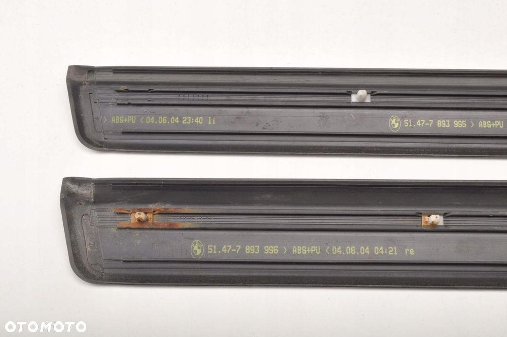 BMW E46 TOURING KOMBI SEDAN LISTWY INDIVIDUAL KOMPLET  7893996 7893995 - 4