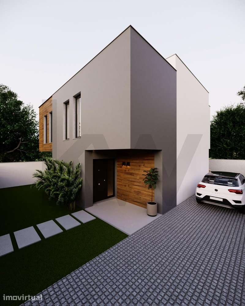 Terreno com Projecto aprovado para moradia T4 mais Escritório - Grande imagem: 4/11
