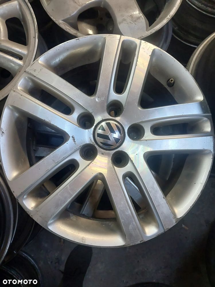Felga aluminiowa Alufelga 3x R 16 cali 5x112 Volkswagen Passat CC Caddy Caravan Jetta Scirocco Tiguan Touran Transporter Audi A3 A4 A6 TT NA SZTUKI - 1
