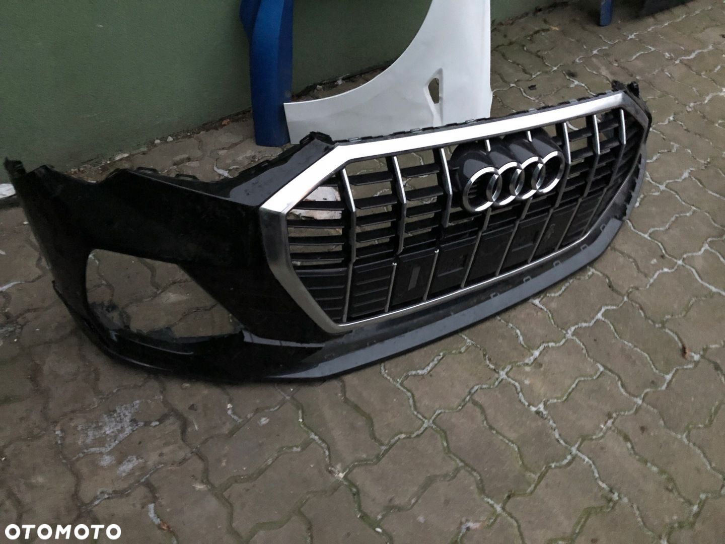 ZDERZAK AUDI Q3 83A 18-22 S-LINE PRZÓD GRILL - 1